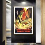 vintage dinosaurier poster