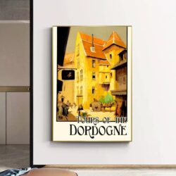 vintage poster dordogne 1