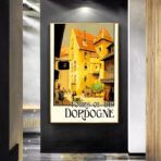 vintage poster dordogne 1