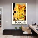 vintage poster dordogne 1