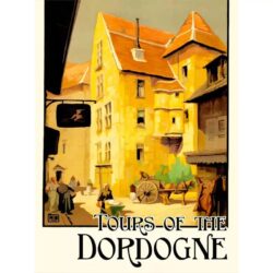 vintage poster dordogne 1