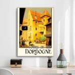 vintage poster dordogne 1
