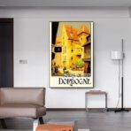 vintage poster dordogne 1