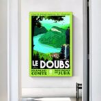 vintage poster doubs 1