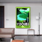 vintage poster doubs 1