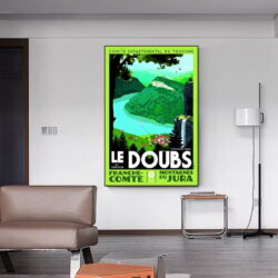 vintage poster doubs 1