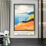 vintage poster dune du pyla 1