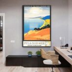 vintage poster dune du pyla 1