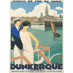 vintage dunkirchen poster