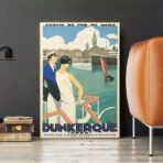 vintage dunkirchen poster