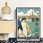 vintage dunkirchen poster