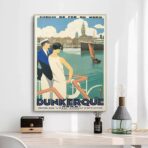 vintage dunkirchen poster