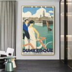 vintage dunkirchen poster