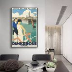 vintage dunkirchen poster