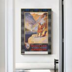 vintage poster schottland