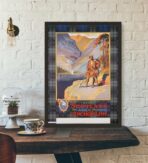 vintage poster schottland