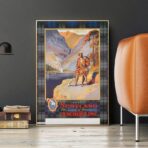 vintage poster schottland