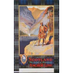 vintage poster schottland
