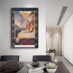 vintage poster schottland