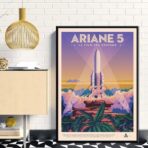vintage weltraum poster 1