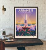 vintage weltraum poster 1