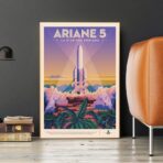 vintage weltraum poster 1