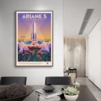 vintage weltraum poster 1