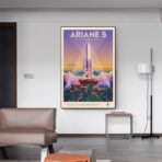 vintage weltraum poster 1