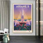 vintage weltraum poster 1