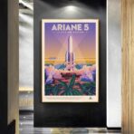 vintage weltraum poster 1