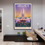 vintage weltraum poster 1