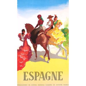 vintage poster spanien