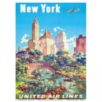 vintage poster vereinigte staaten