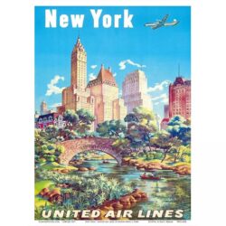 vintage poster vereinigte staaten