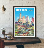 vintage poster vereinigte staaten