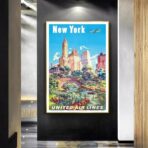 vintage poster vereinigte staaten