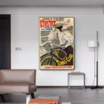 vintage poster etretat 1