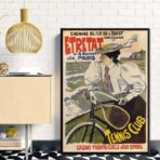 vintage poster etretat 1