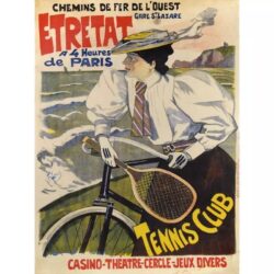 vintage poster etretat 1
