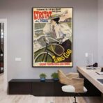 vintage poster etretat 1