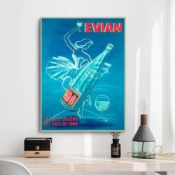 vintage evian poster 1