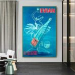 vintage evian poster 1