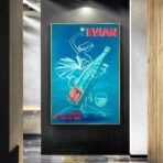 vintage evian poster 1