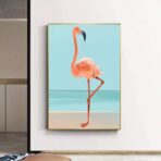 vintage flamingo poster 1