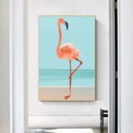 vintage flamingo poster 1