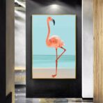 vintage flamingo poster 1