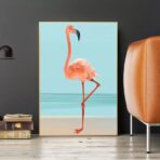 vintage flamingo poster 1