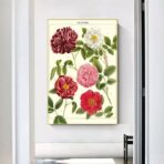 vintage blumenposter