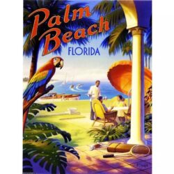 vintage florida poster 1