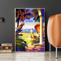 vintage florida poster 1